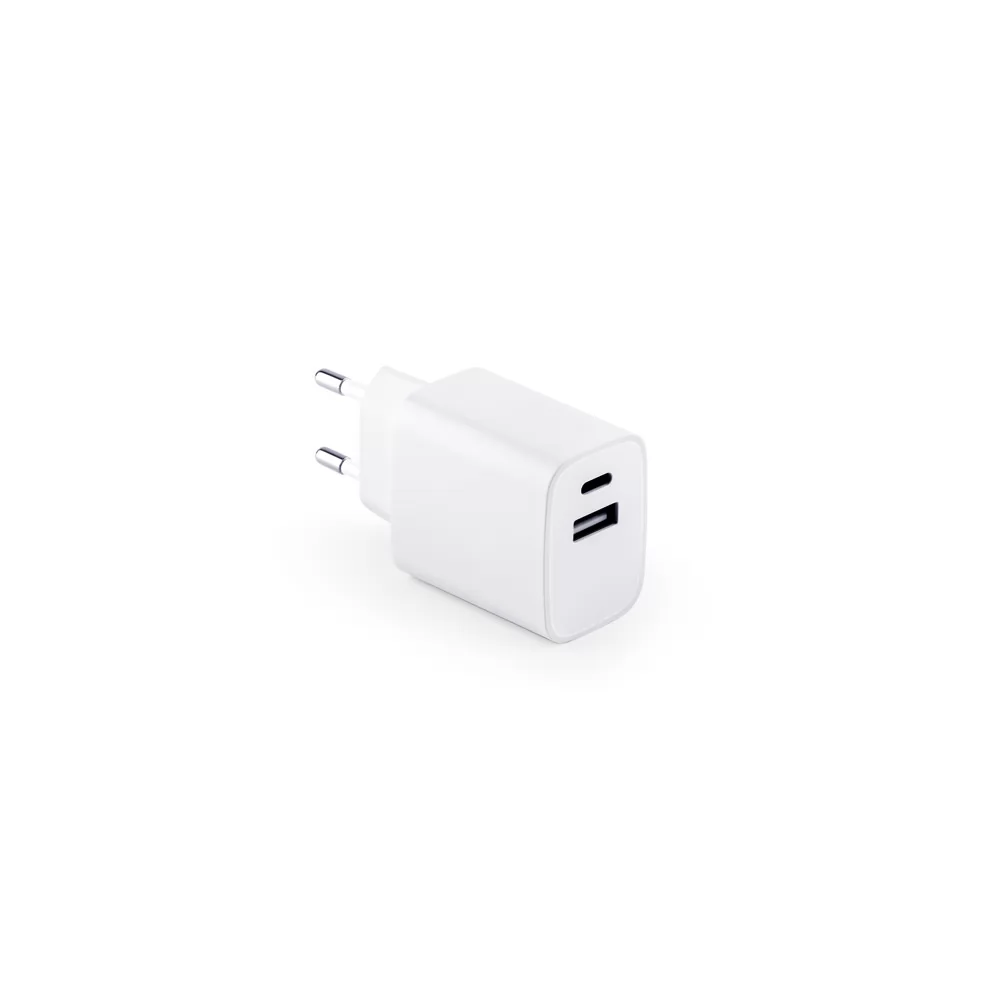 Adaptador de Cabos com duas Portas USB em ABS Reciclado Personalizado