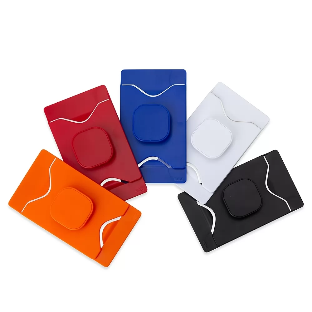 Adesivo Porta Cartão com Suporte para Celular Personalizado