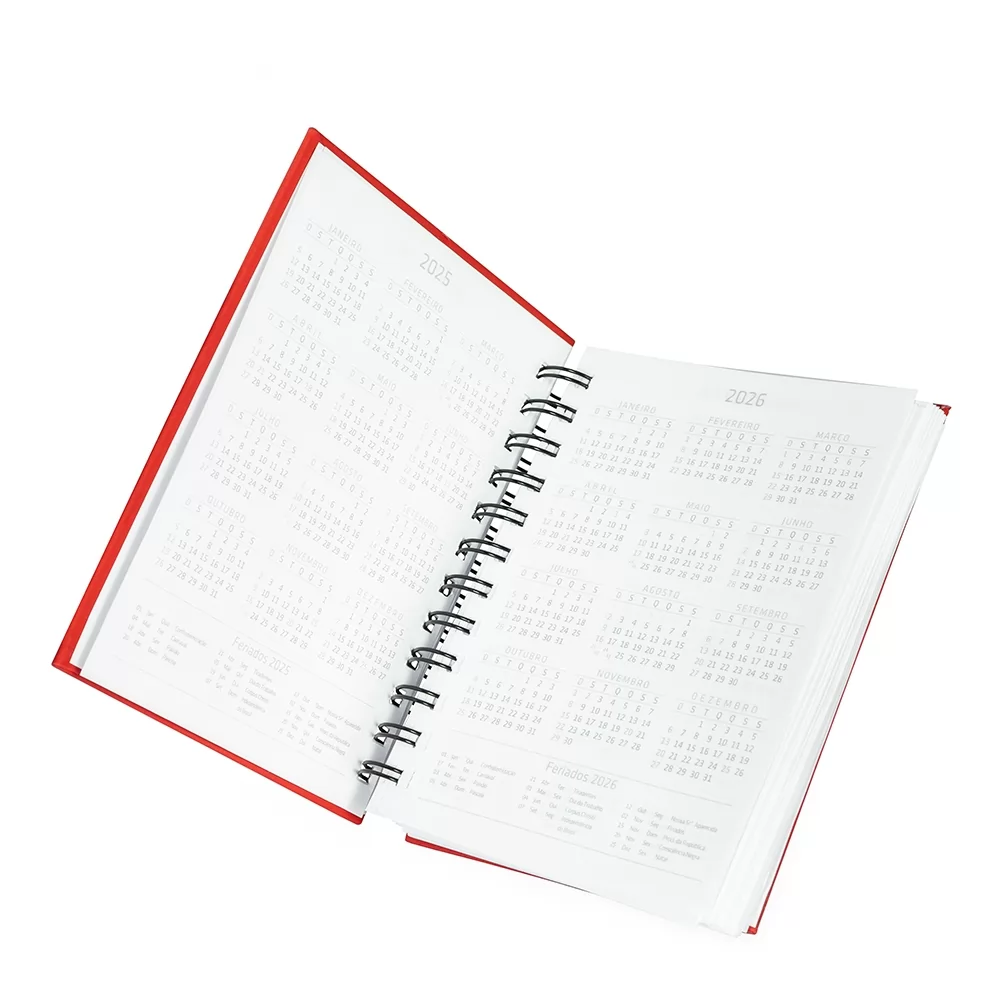 Agenda 2026 Emborrachada Personalizada