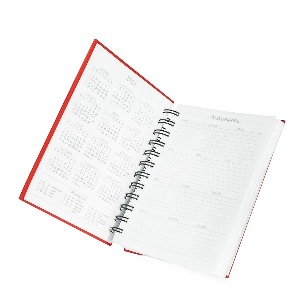 Agenda 2026 Emborrachada Personalizada