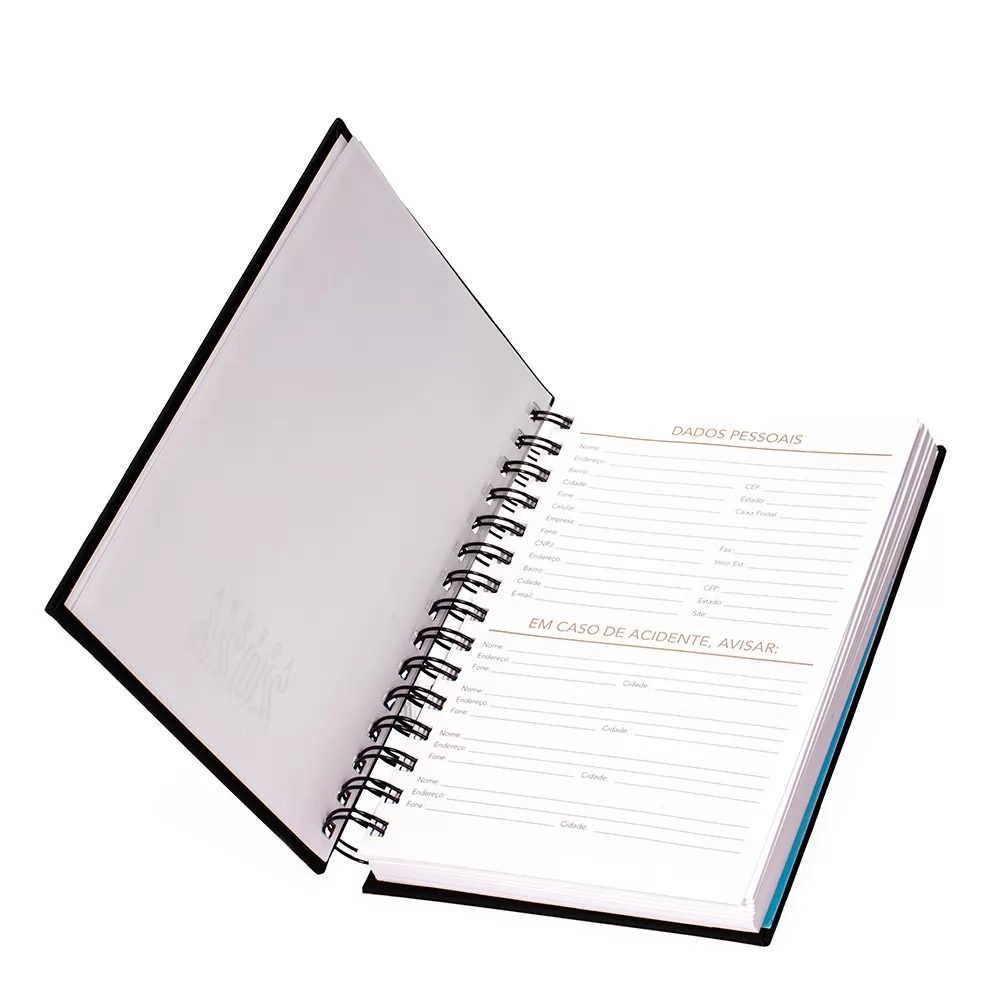 Agenda 2026 Emborrachada Personalizada