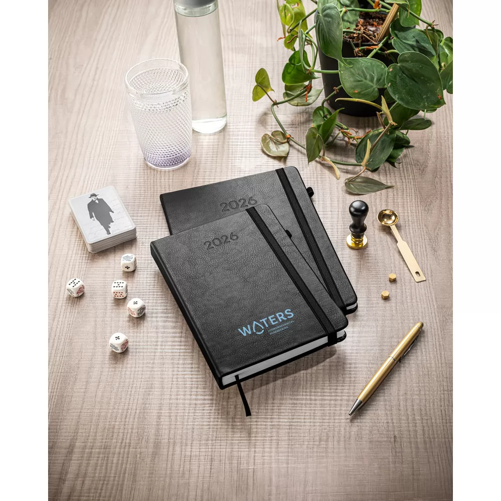 Agenda A5 com capa em PU à Base de água Personalizada