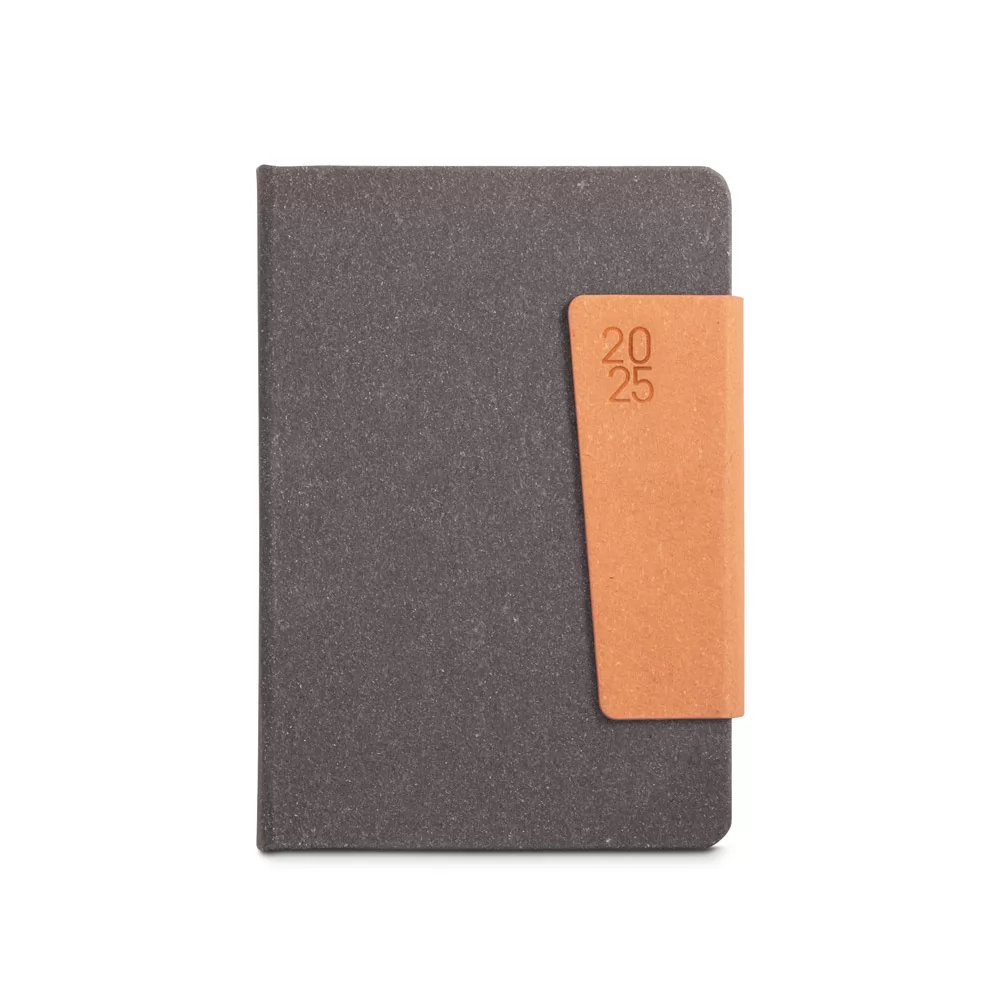 Agenda A5 em Pele 58% Reciclada Personalizada