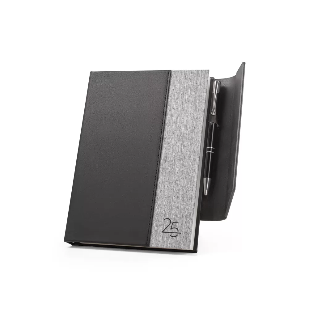 Agenda A5 em PU  e Pet reciclado Personalizada