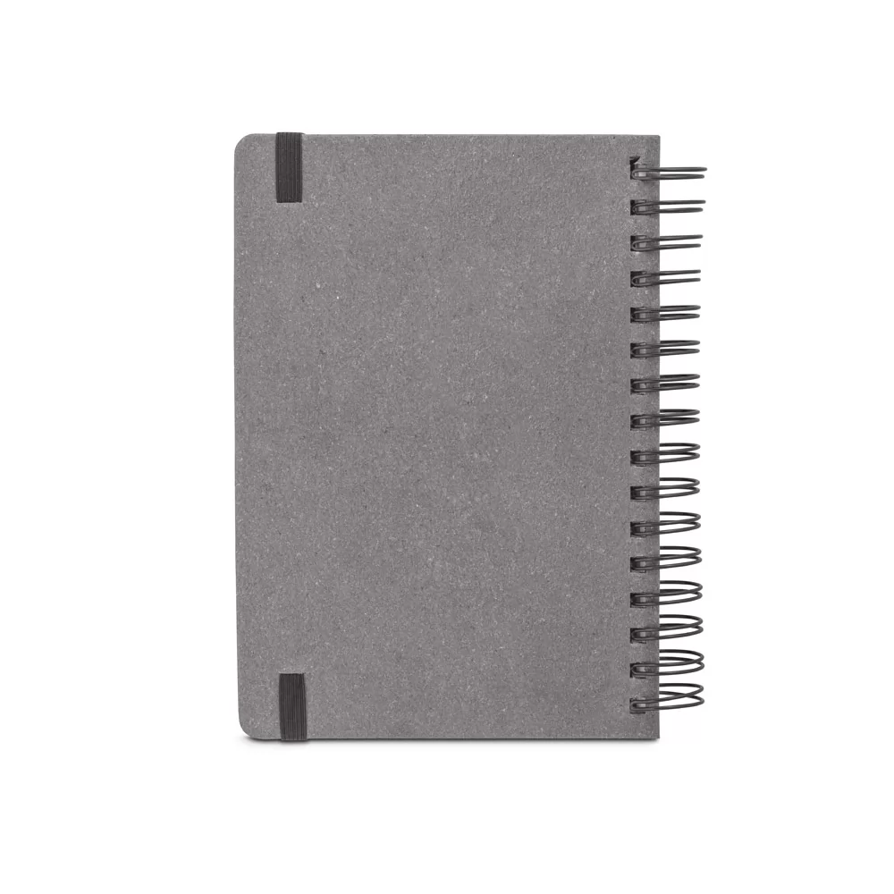 Agenda A5 Wire-o em Pele Reciclada Personalizada