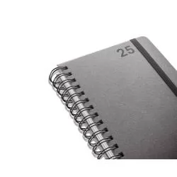 Agenda A5 Wire-o em Pele Reciclada Personalizada