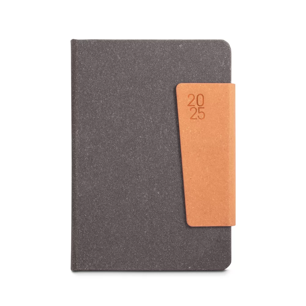 Agenda B5 em pele reciclada Personalizada