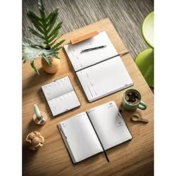 Agenda B5 em pele reciclada Personalizada