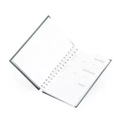 Agenda Diária 2025 Wire-o Personalizada Agenda Diária 2025 Wire-o Personalizada