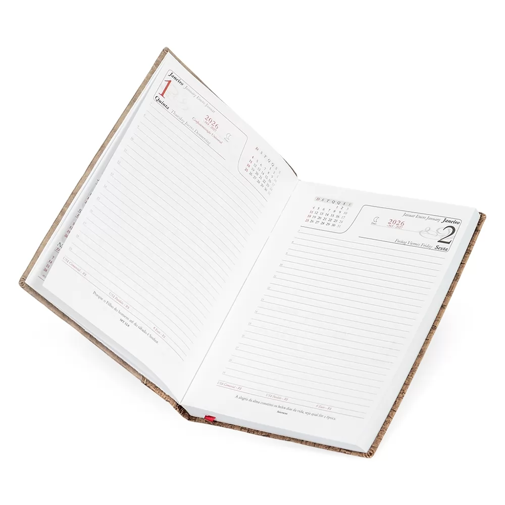 Agenda Diária 2026 Personalizada