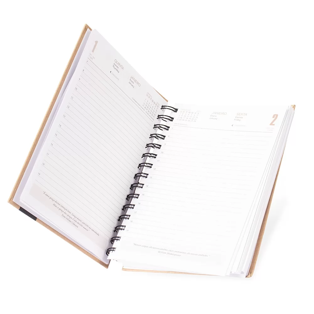 Agenda Diária 2026 Personalizada