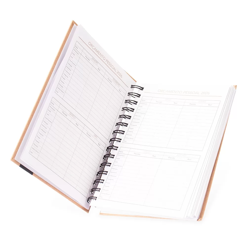 Agenda Diária 2026 Personalizada