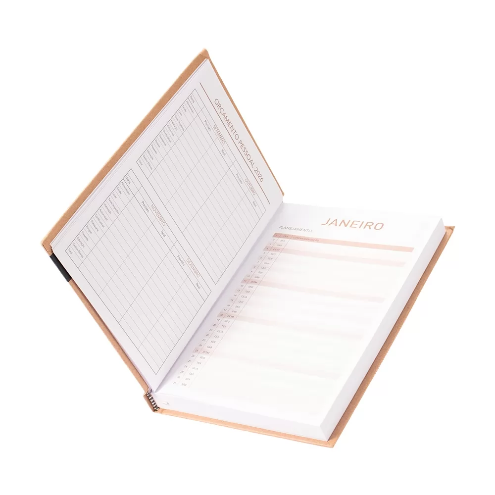 Agenda Diária 2026 Personalizada