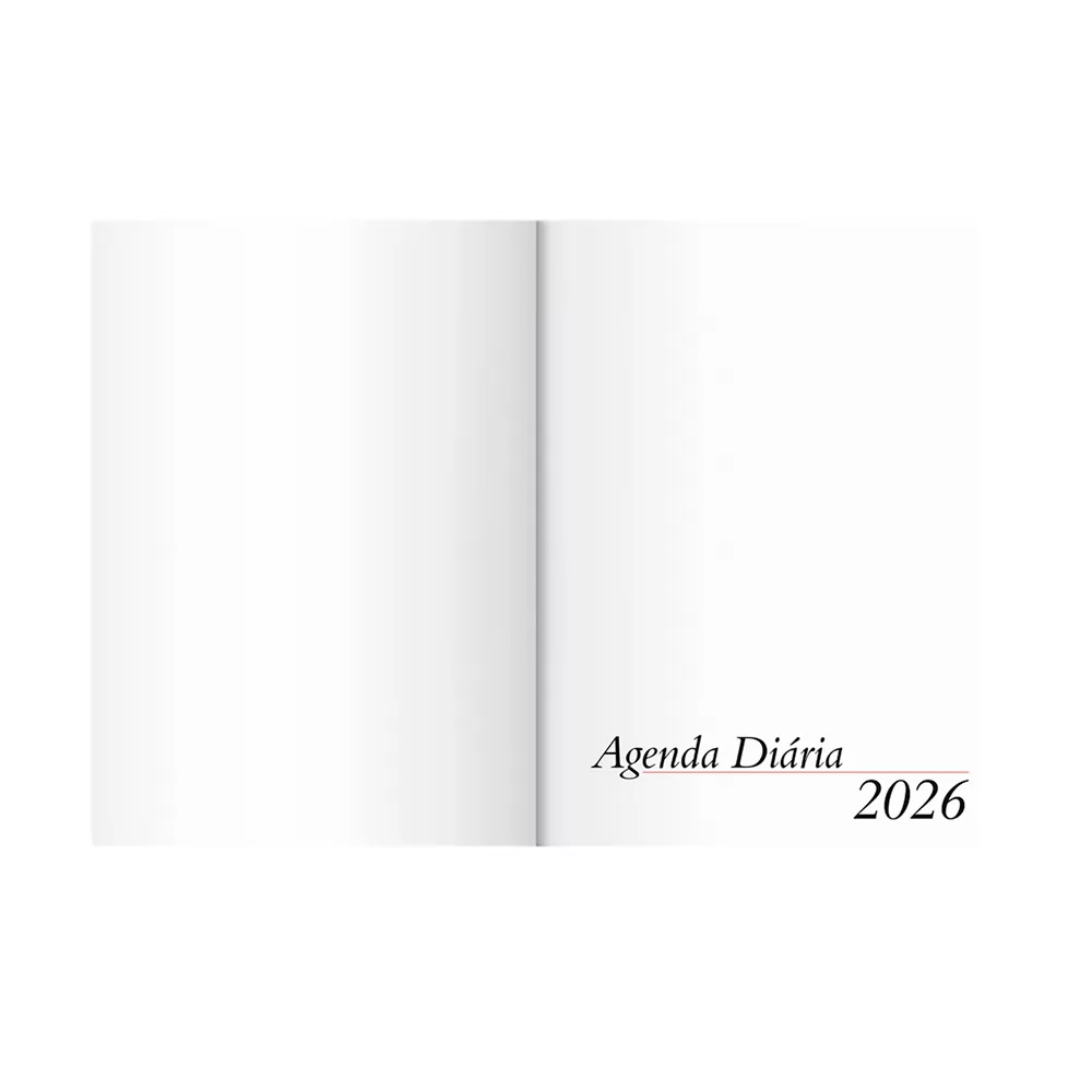 Agenda Diária 2026 Personalizada
