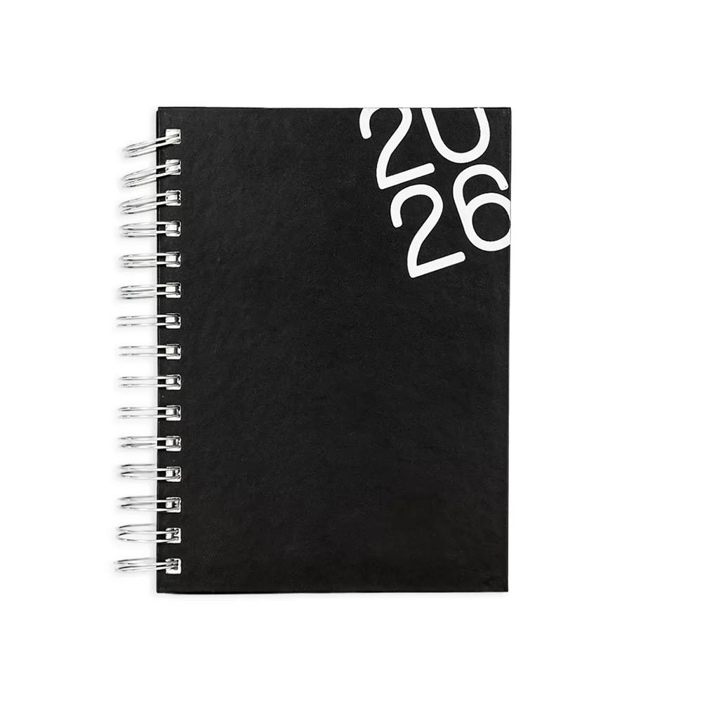Agenda diária 2026 Wire-o Personalizada