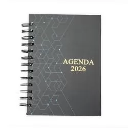 Agenda Diária 2026 Wire-O Personalizada Agenda Diária 2026 Wire-O Personalizada
