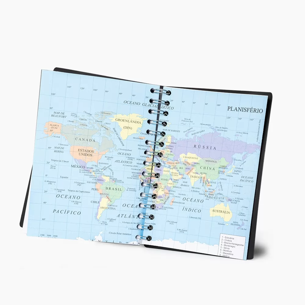 Agenda Diária Wire-o Personalizada