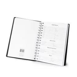 Agenda Diária Wire-o Personalizada Agenda Diária Wire-o Personalizada