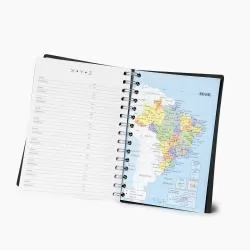Agenda Diária Wire-o Personalizada Agenda Diária Wire-o Personalizada