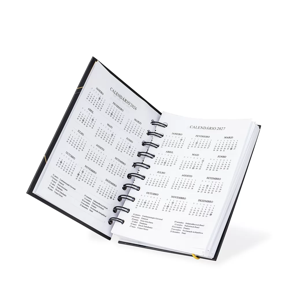 AGENDA DIÁRIA WIRE-O Personalizada