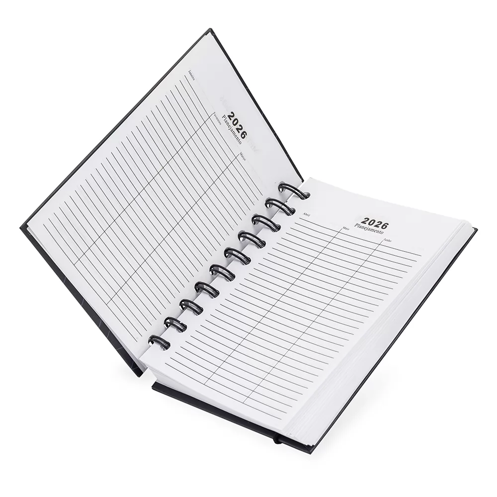 Agenda Diária Wire-O Personalizada