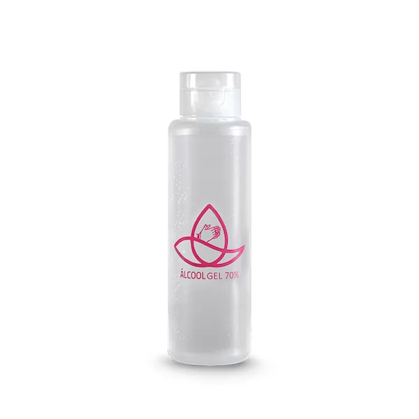 Álcool Gel 70% Antisséptico 100ml Personalizado