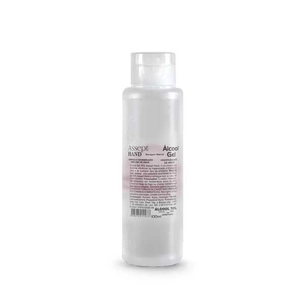 Álcool Gel 70% Antisséptico 100ml Personalizado