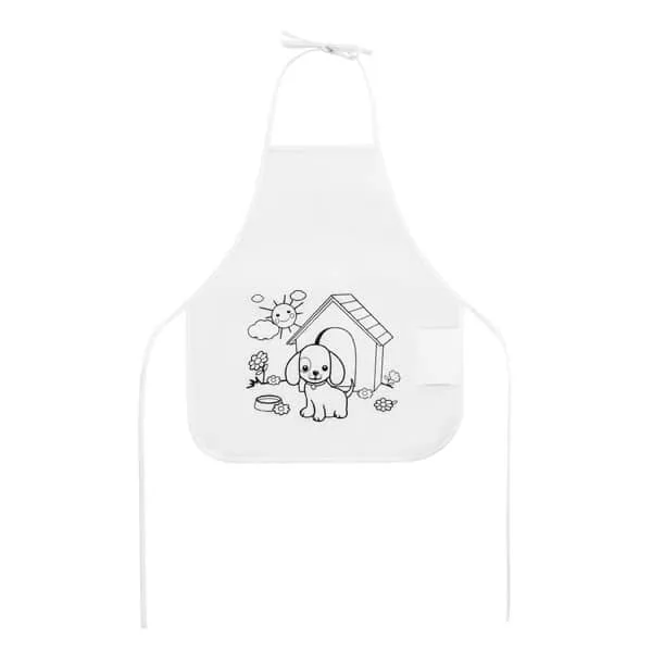 Avental de criança  para colorir Personalizado