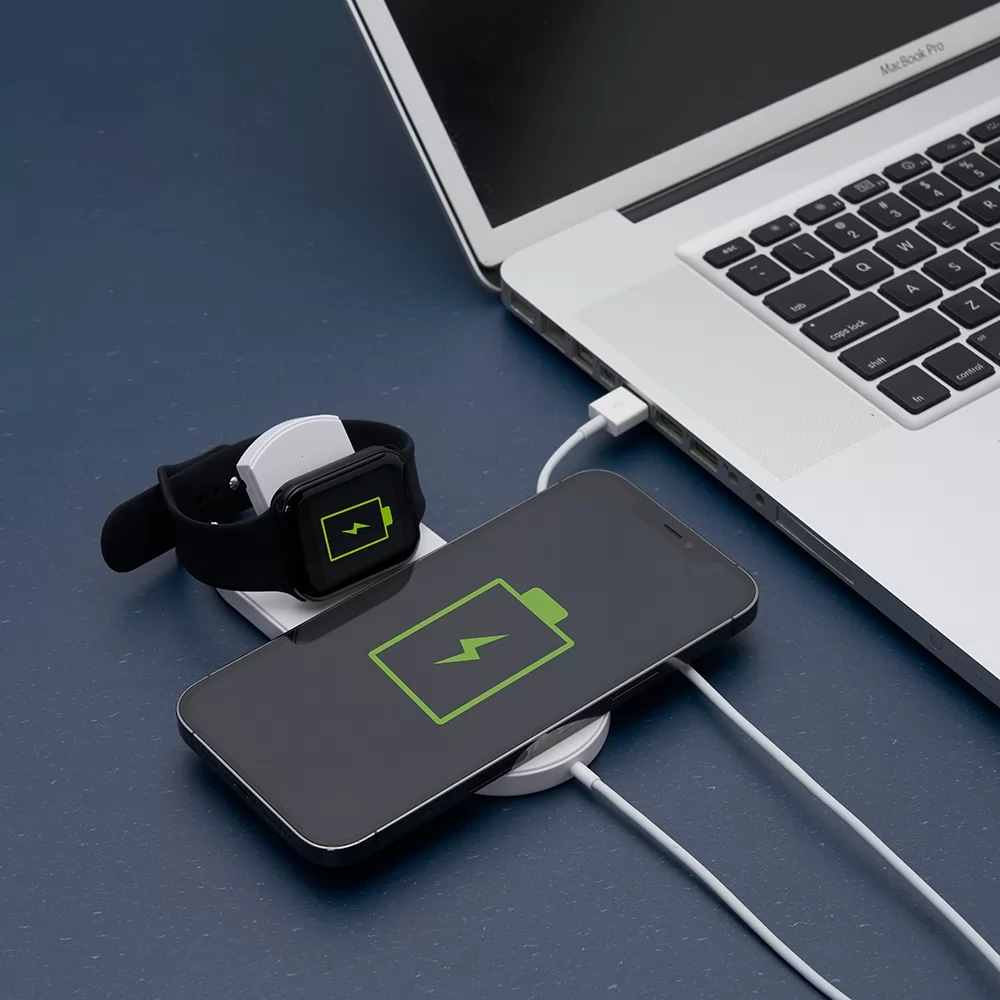 Base de Indução para Celular e Iwatch Personalizado