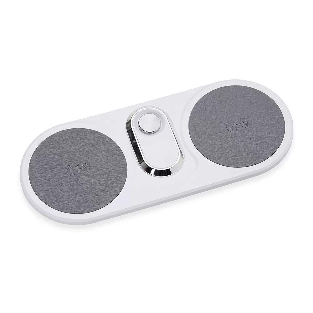 Base Dual Indução para Celulares e Iwatch Personalizado