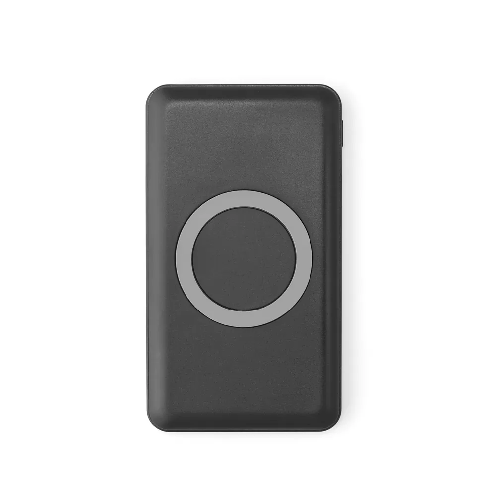 Bateria portátil e carregador wireless em alumínio 4.000 mAh Personalizada