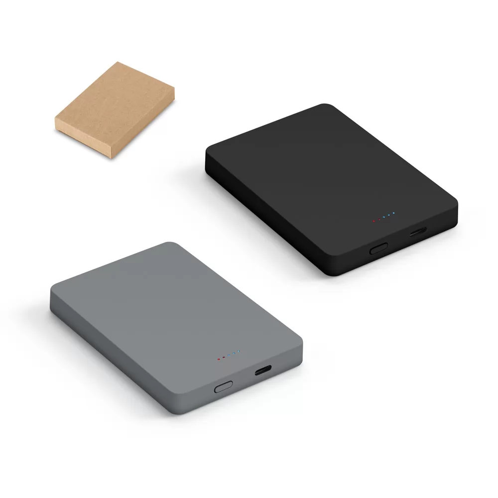 Bateria portátil em ABS 100% reciclado 10.000 mAh Personalizada