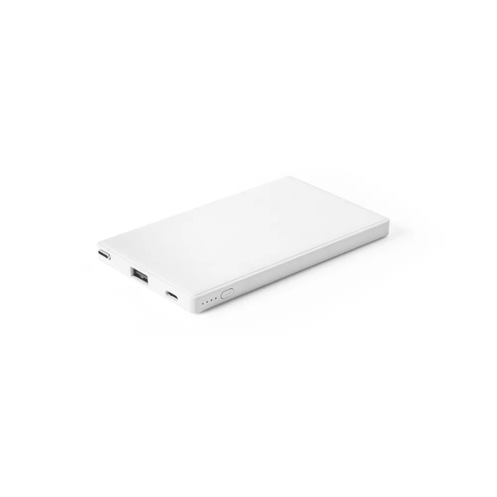Bateria portátil em ABS 100% reciclado 4.000 mAh Personalizada
