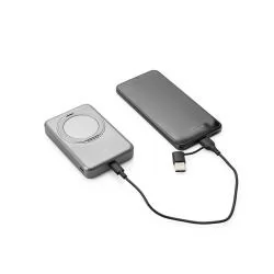 Bateria Portátil em ABS Reciclado 10000 mAh Personalizada Bateria Portátil em ABS Reciclado 10000 mAh Personalizada