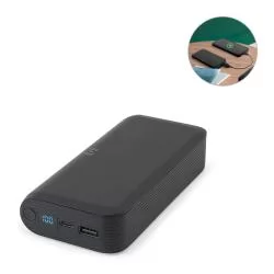Bateria Portátil em ABS Reciclado 2000 mAh Personalizada Bateria Portátil em ABS Reciclado 2000 mAh Personalizada