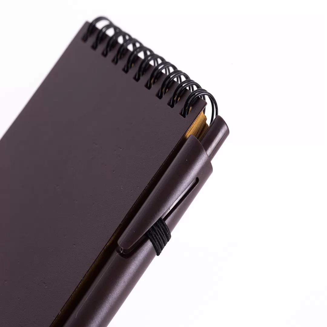 Bloco de anotações Capa Ecológica Café Personalizado