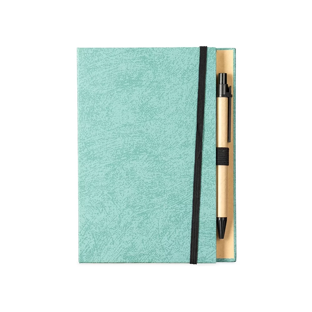 Bloco de Anotações com Autoadesivos e Caneta Personalizado