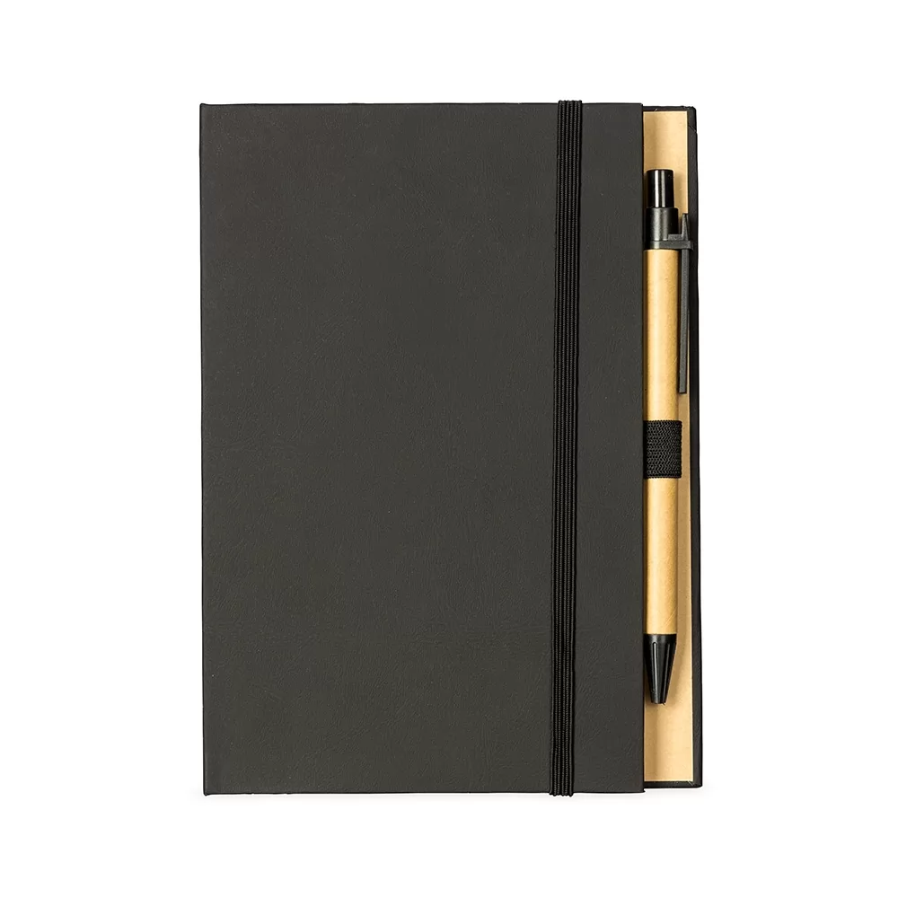 Bloco de Anotações com Autoadesivos e Caneta Personalizado