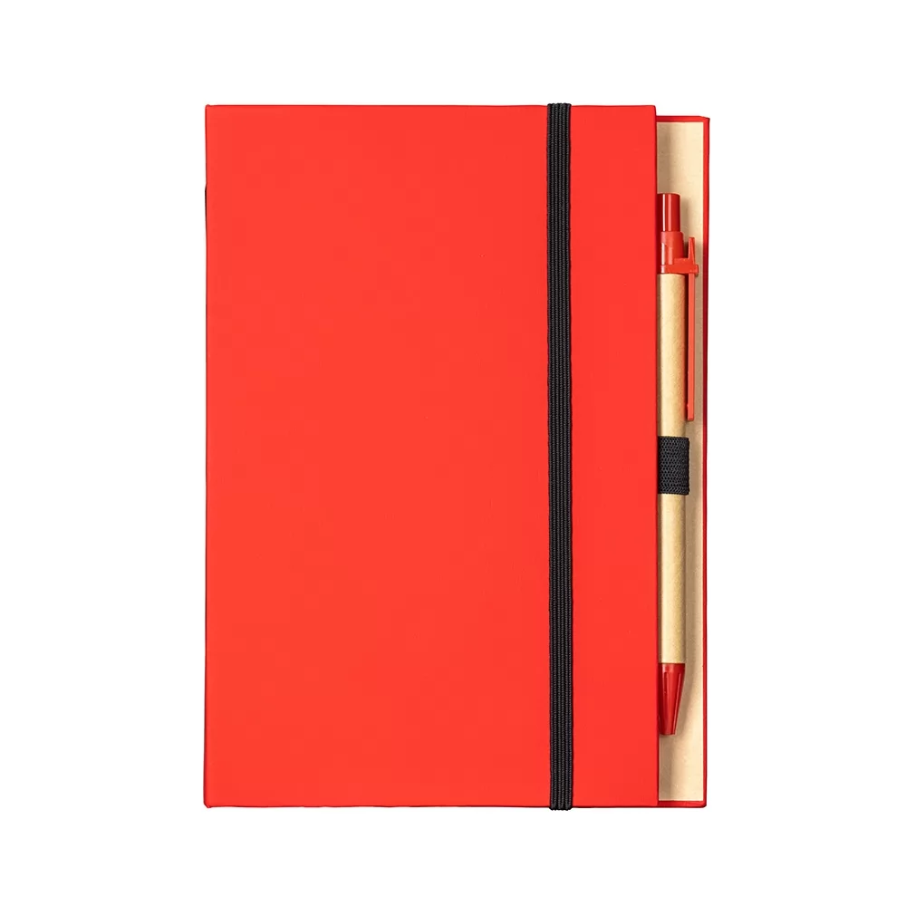 Bloco de Anotações com Autoadesivos e Caneta Personalizado