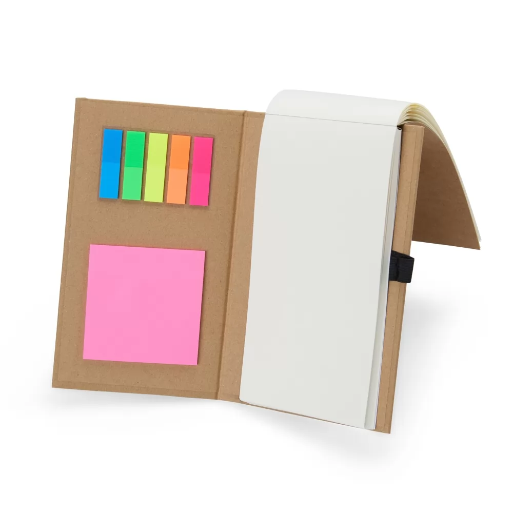 Bloco de Anotações com Autoadesivos Personalizado