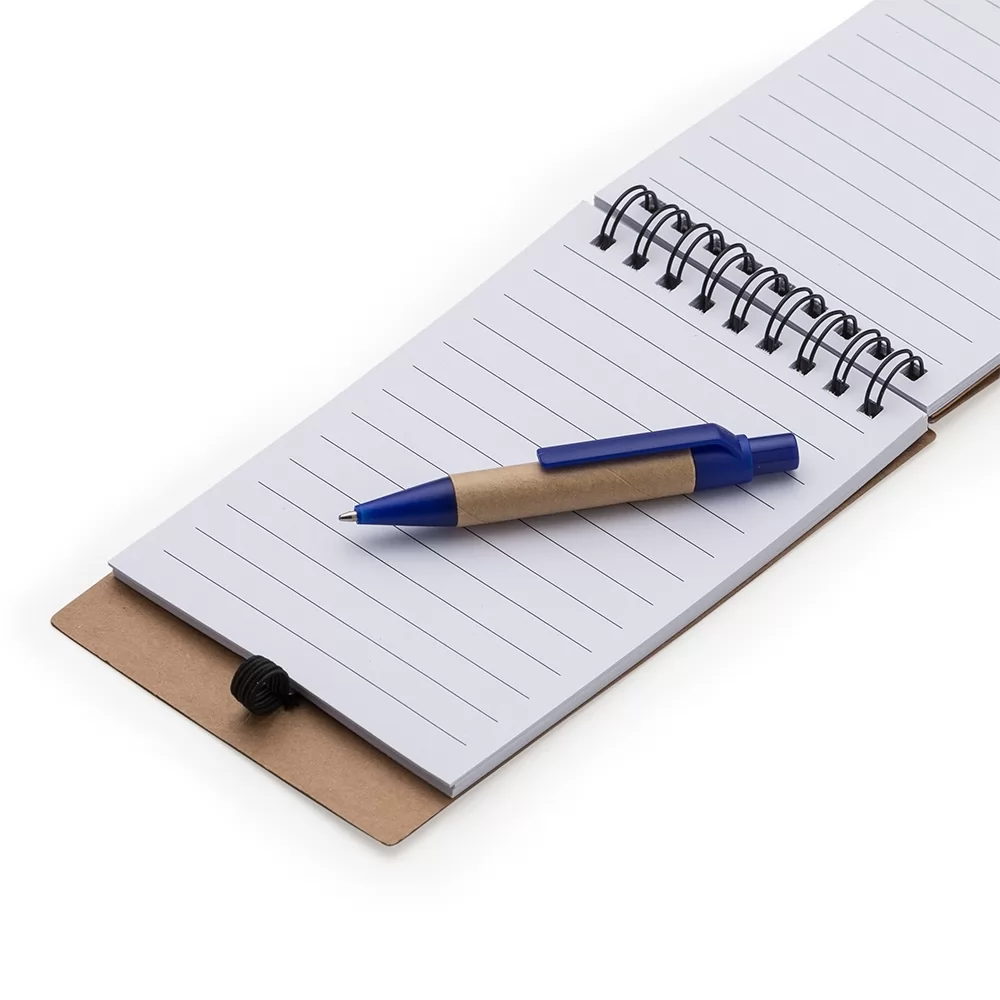 Bloco de Anotações com Caneta e Post-it Personalizado