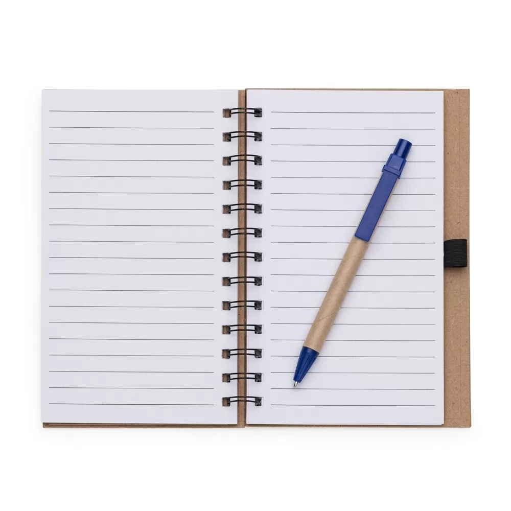 Bloco de Anotações com Caneta e Post-it Personalizado