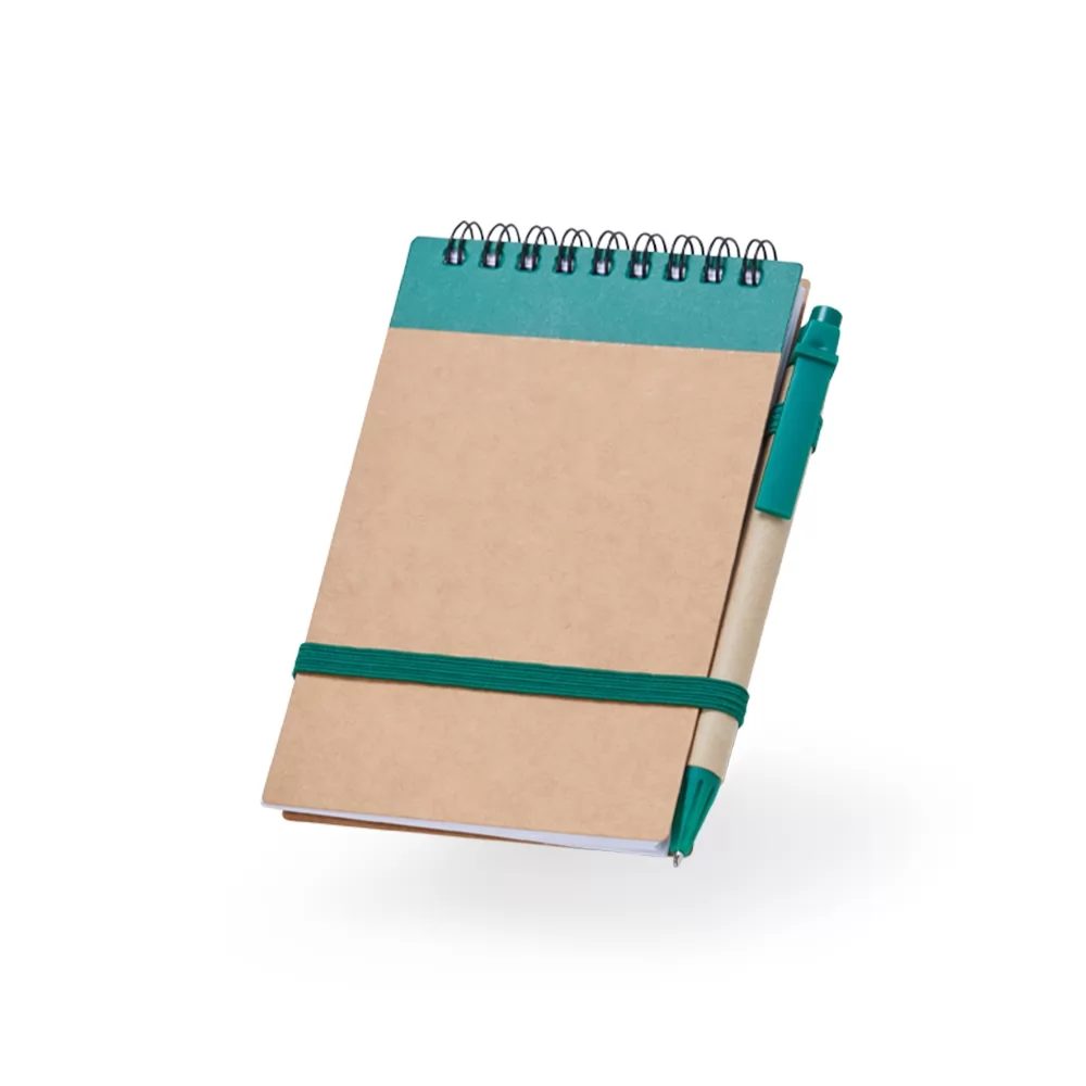 Bloco de Anotações Ecológico com Caneta Personalizado