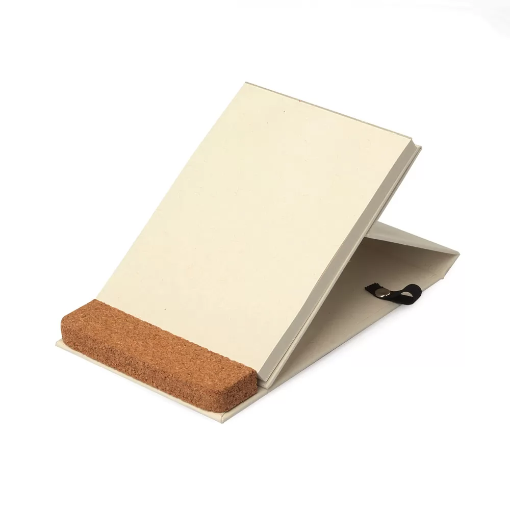 Bloco de Anotações Ecológico com Porta Celular Personalizado