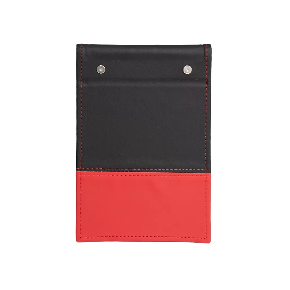 Bloco de Anotações em Couro Sintético e Porta Caneta Personalizado