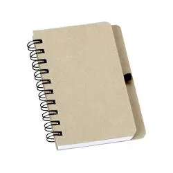 Bloco de Anotações em Kraft com Porta Caneta Personalizado Bloco de Anotações em Kraft com Porta Caneta Personalizado
