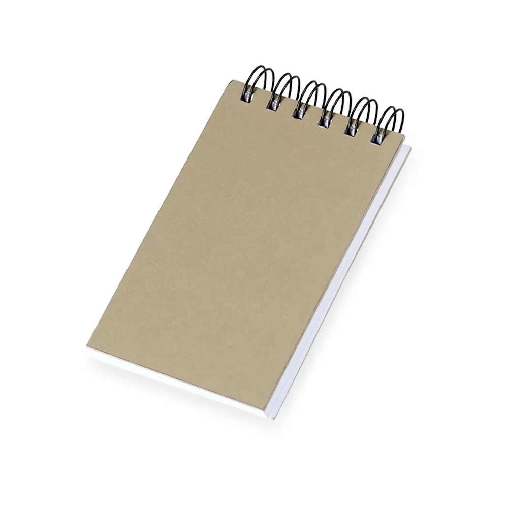 Bloco de Anotações em Kraft Personalizado