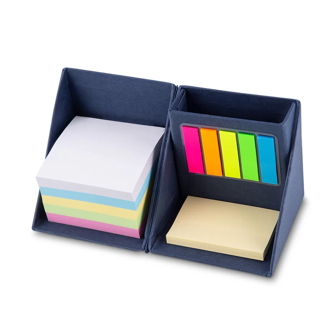 Bloco de anotações formato de cubo Personalizado