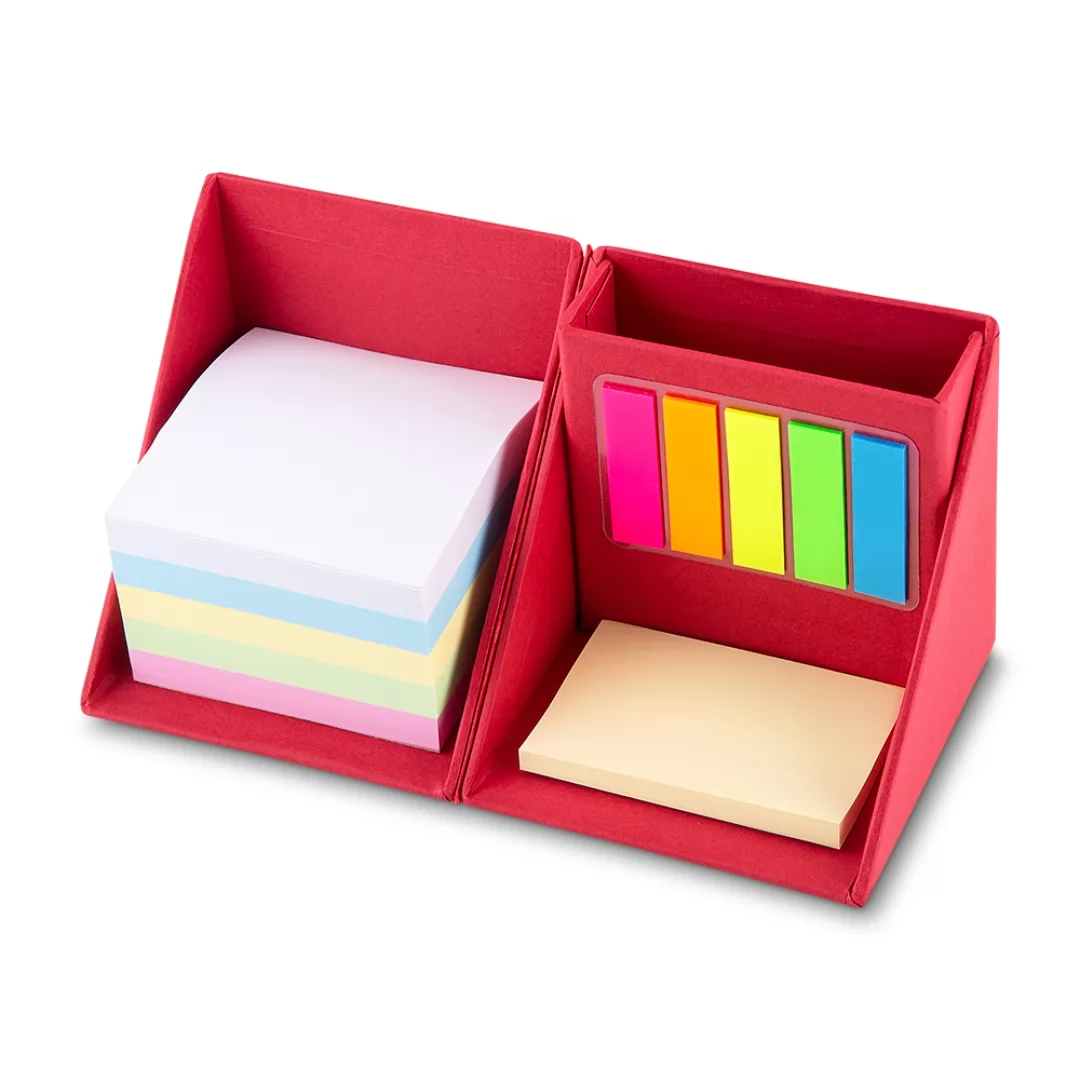Bloco de anotações formato de cubo Personalizado