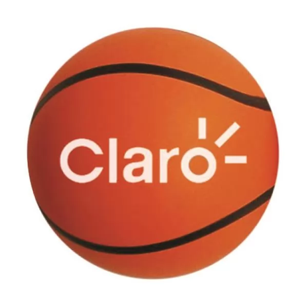 Bolinha de Basquete Anti Stress de Vinil Personalizada